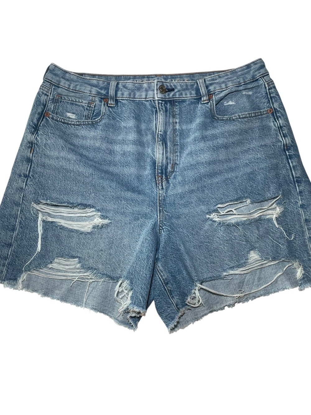 American Eagle Baggy Mom Denim Shorts – Size 14